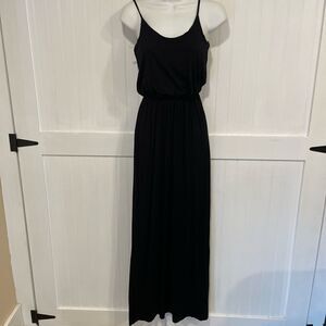 LUSH BLACK maxi dress size XS